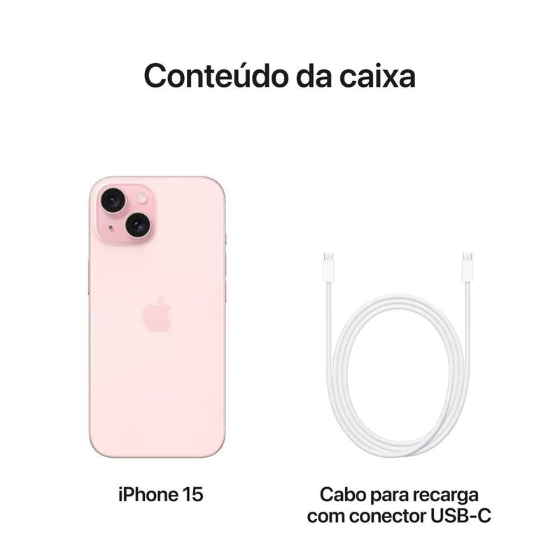 iPhone 15 256GB Rosa